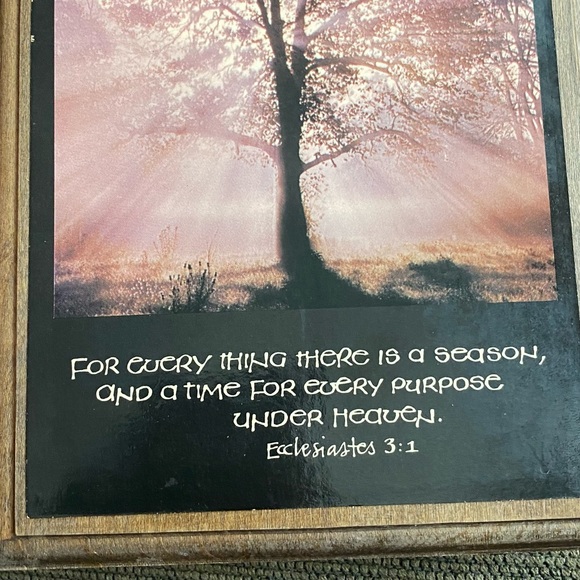 Springbox Wood Wall Hang Decor Christian - Picture 4 of 12